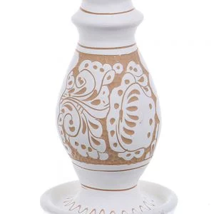 Sfesnic ceramica alba de Corund 15 cm