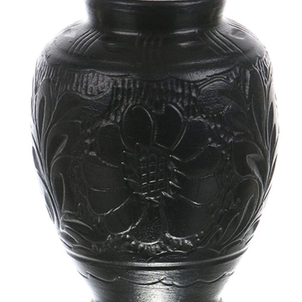 Vaza de ceramica neagra de Corund 15 cm - diverse modele