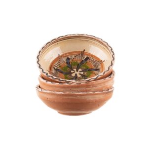 Set 3 castroane din ceramică de Horezu 16 cm