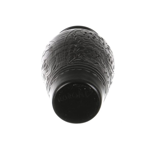 Vaza de ceramica neagra de Corund 50 cm