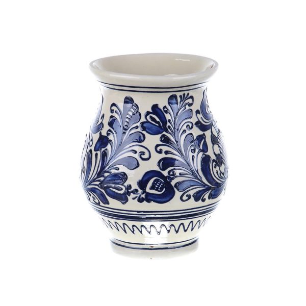 Vaza ceramica albastra de Corund 16-18 cm, diverse modele