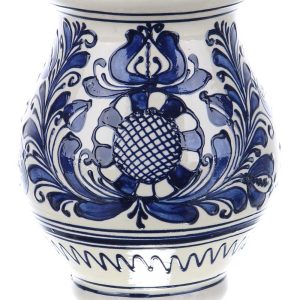 Vaza ceramica albastra de Corund 16-18 cm, diverse modele
