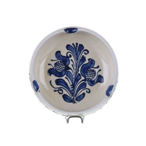 Scrumiera ceramica albastra de Corund 12 cm