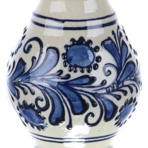 Vaza ceramica albastra de Corund 10 cm