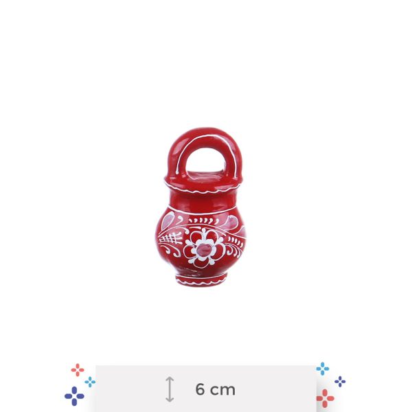 Magnet frigider vase traditionale romanesti colorate