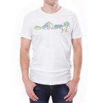 Tricou bărbați satul Învie Tradiția alb/negru Tricou bărbați satul Învie Tradiția alb/negru