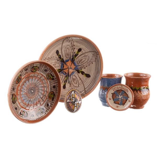 Pachet cadou de Paște ceramică de Horezu