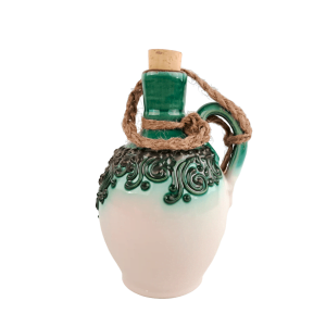 Sticla medie pentru tuica/visinata ceramica de Bledea Baia Mare - 400 ml