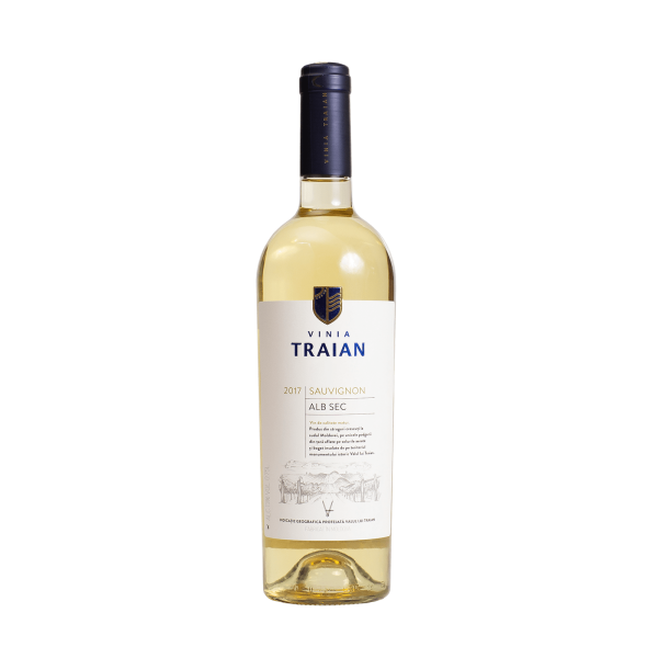 Sauvignon 2017  Vinia Traian (alb sec)