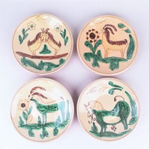 Farfurie ceramică Kuty Botoșani 20 cm - diverse modele zoomorfe