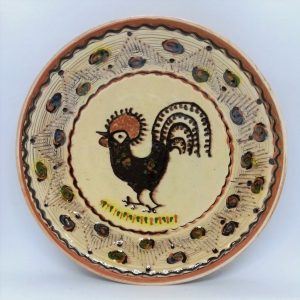 Farfurie Ceramica Horezu 26 cm - Diverse Modele Cocos