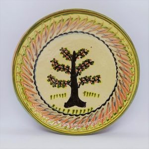 Farfurie Ceramica Horezu 26 cm - Diverse Modele Copac