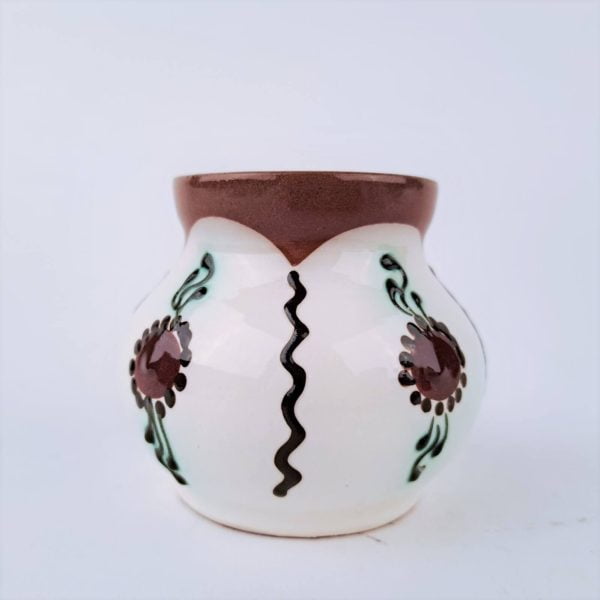 Vază ceramică Sitar Baia Mare, înălţime 7 cm, modele unicat