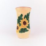 Vază ceramică Kuty Botoșani 20 cm - model floarea soarelui