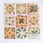 Cahlă ceramică Kuty Botoșani 10 x 10 cm diverse modele
