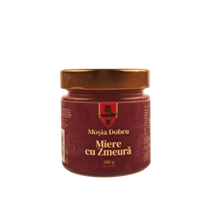 Miere Crema cu Zmeura MOSIA DOBRU 280g Miere Crema cu Zmeura MOSIA DOBRU 280g