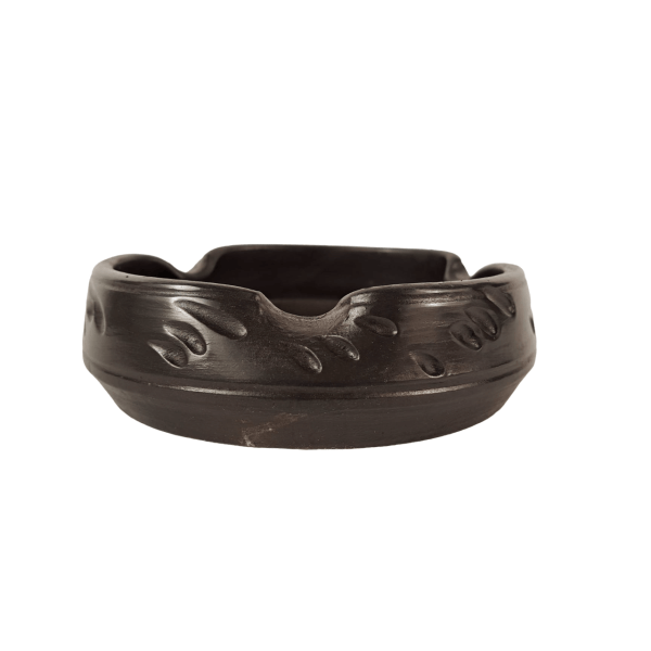 Scrumieră din ceramică neagră de Marginea