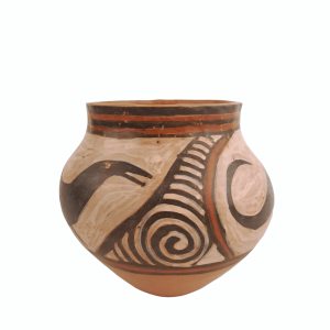 Vas decorativ tip vaza din ceramica de Cucuteni - 15-16 cm