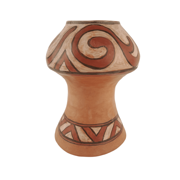 Vas decorativ tip vaza din ceramica de Cucuteni - 18 cm