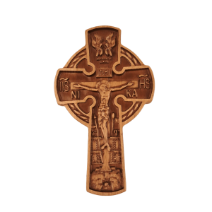 Cruce din Lemn Sculptata - 12x20 cm model 2