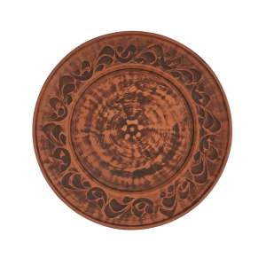Farfurie ceramica maro - diametru 22 cm