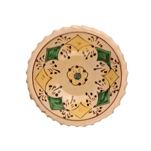 Castron ceramica Kuty Botosani - 14 cm margine ondulata