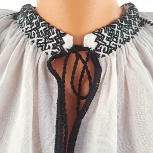 Ie/Camasa de sarbatoare cusuta manual - model traditional Banat