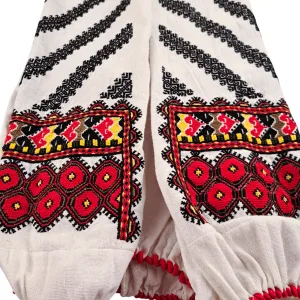 Ie/Camasa cu altita de sarbatoare cusuta manual - model Bucovina