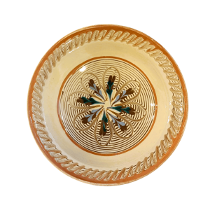 Farfurie adanca mica din ceramica de Horezu - 16 cm - Modele Unicat Farfurie adanca mica din ceramica de Horezu - 16 cm - Modele Unicat