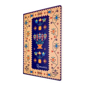 Agenda nedatata 15x21 cm, foi albe, 160 pagini - Covor Oltenesc