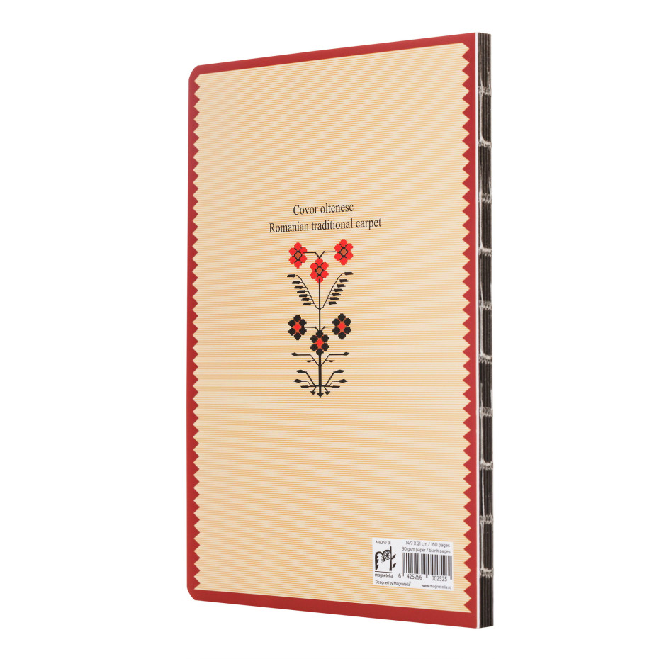 Agenda nedatata 15x21 cm, foi albe, 160 pagini - Motive Florale Agenda nedatata 15x21 cm, foi albe, 160 pagini - Motive Florale