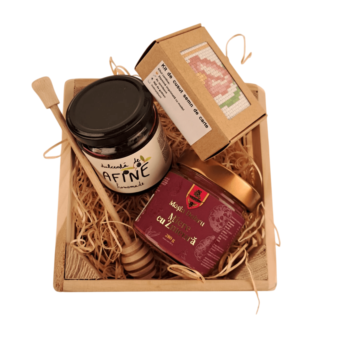 Pachet Cadou "Ceva dulce si kit pentru semn de carte" (CAD1440) Pachet Cadou "Ceva dulce si kit pentru semn de carte" (CAD1440)