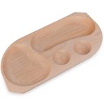 Platou din lemn cu 4 compartimente (43x23 cm) Platou din lemn cu 4 compartimente (43x23 cm)