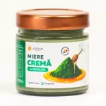 Miere crema cu spirulina verde 280g Miere crema cu spirulina verde 280g